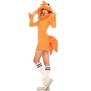 Leg Avenue Cozy Goldfish Halloween Zip-up Costume